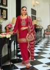 D 50362 B By Zaveri Chinon Beats Work Readymade Suits
